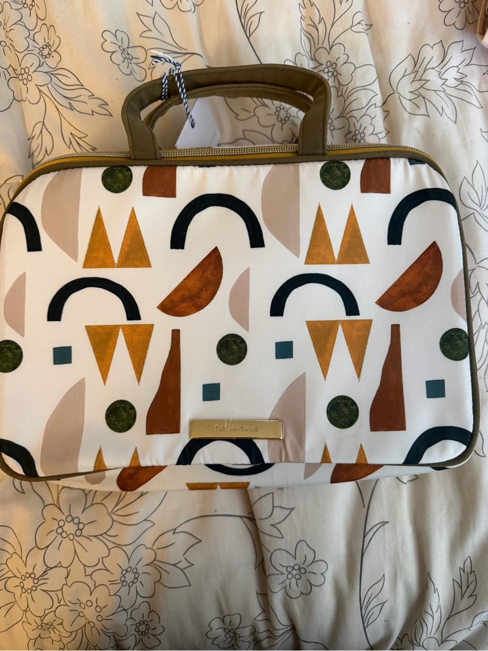 Tartan & Twine Geometric Pattern Travel